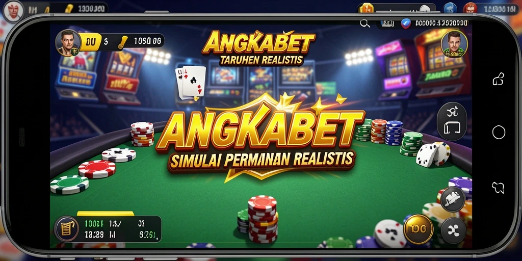 Tangkapan layar gameplay ANGKABET menunjukkan keseruan simulasi taruhan.