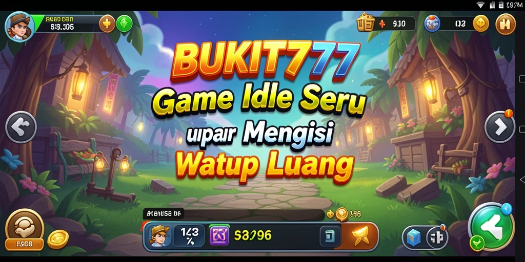 Tampilan gameplay BUKIT777 yang menarik saat mengumpulkan sumber daya.