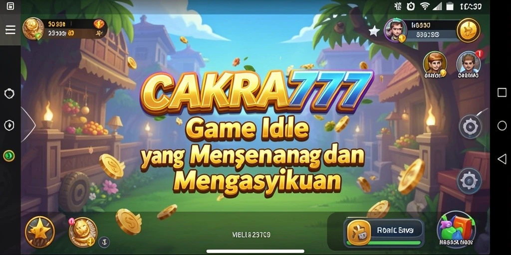 Tampilan gameplay CAKRA777 yang menarik dan interaktif.