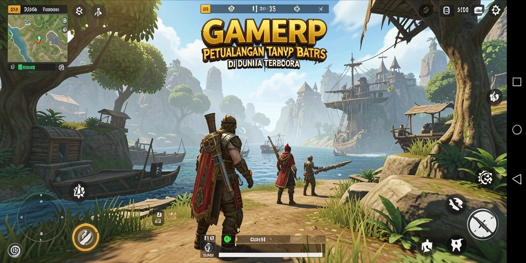 Screenshot menampilkan aksi gameplay seru di dunia terbuka.