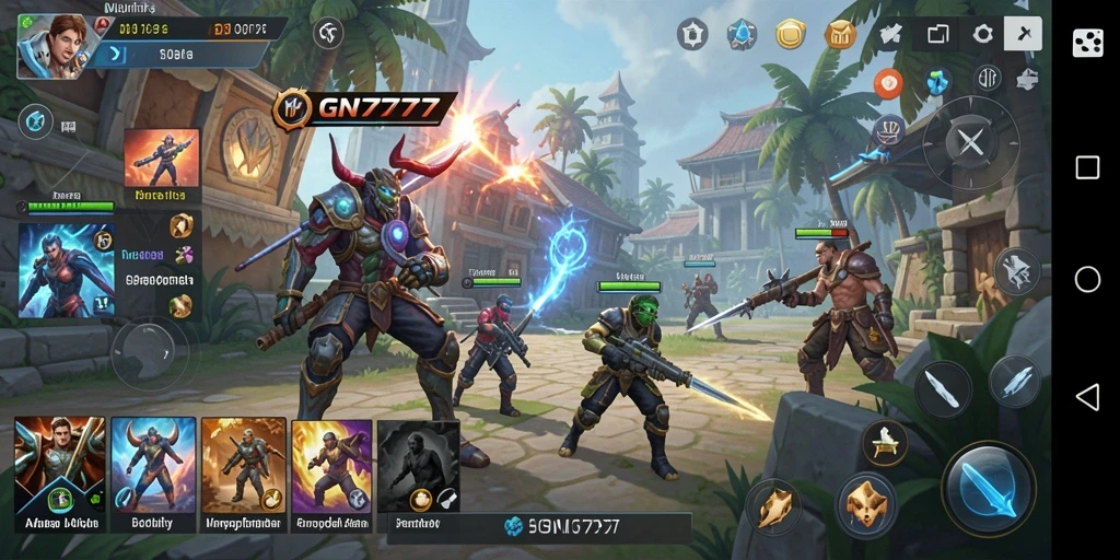Tampilan screenshot utama GN777 menunjukkan fitur pembersihan yang intuitif.