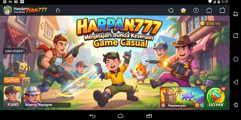 Gameplay seru dari HARAPAN777 yang memukau.