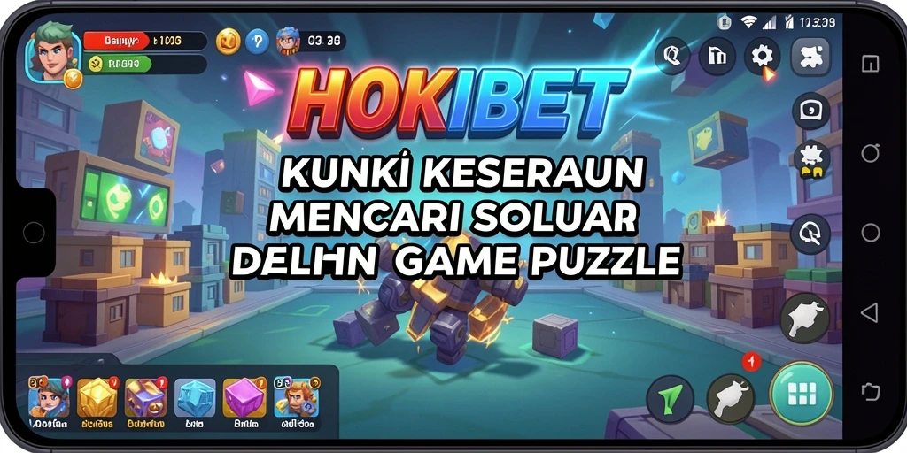 Screenshot HOKIBET yang menampilkan gameplay Puzzle yang menarik.