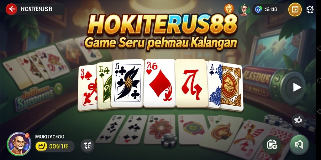 Gameplay seru HOKITERUS88 dengan grafis yang menarik.