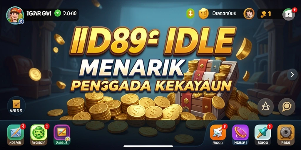 Tampilan gameplay IDR89 yang menarik dan penuh warna.