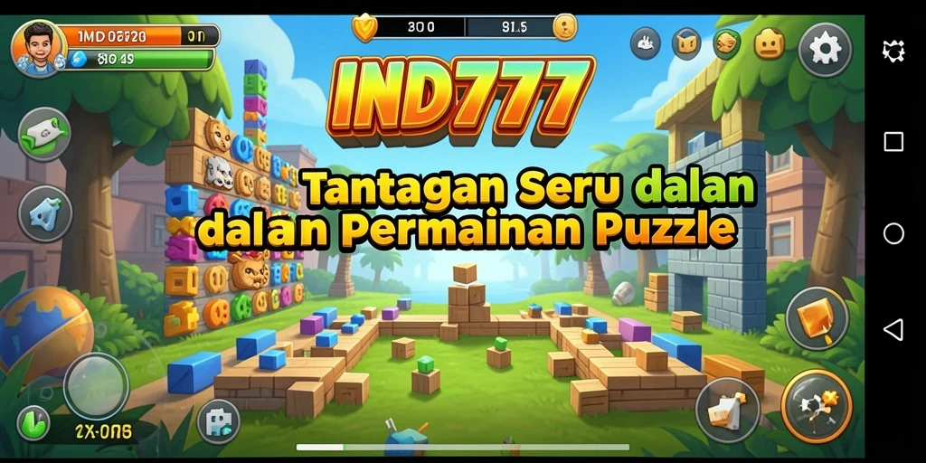 Tampilan gameplay IND777 yang mengasyikkan dalam menyelesaikan teka-teki.