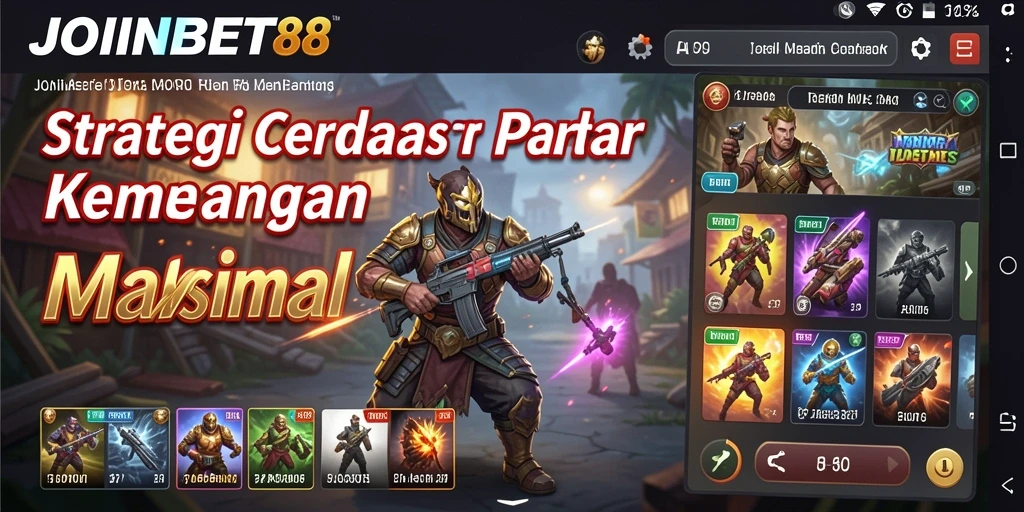 Tampilan gameplay menarik dalam JOINBET88 dengan unsur strategi yang mendalam.