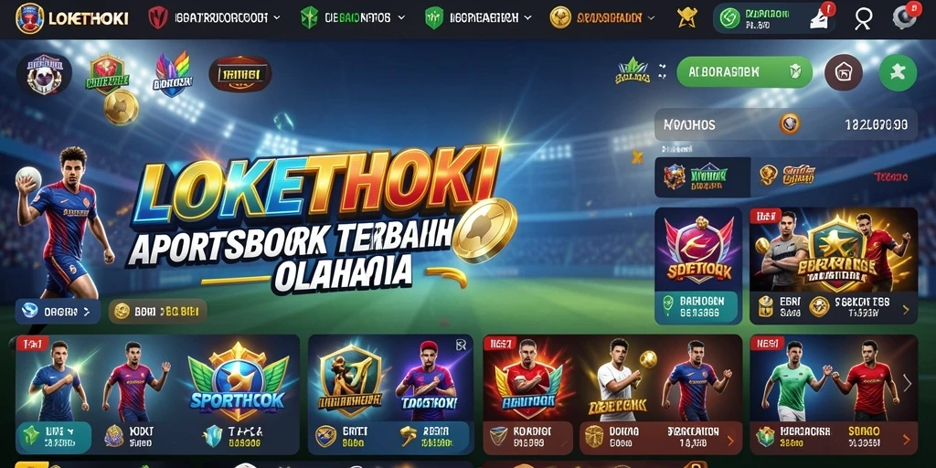 Tampilan gameplay LOKETHOKI yang mendebarkan saat taruhan berlangsung.