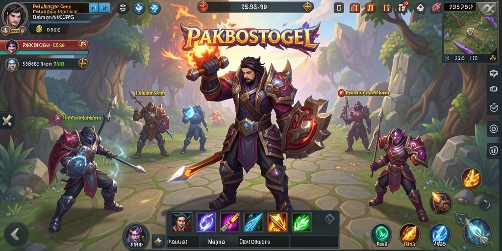 Tampilan gameplay PAKBOSTOGEL yang menarik dan penuh aksi.