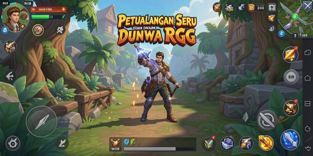 Tampilan gameplay seru dan mendebarkan dalam RK88.